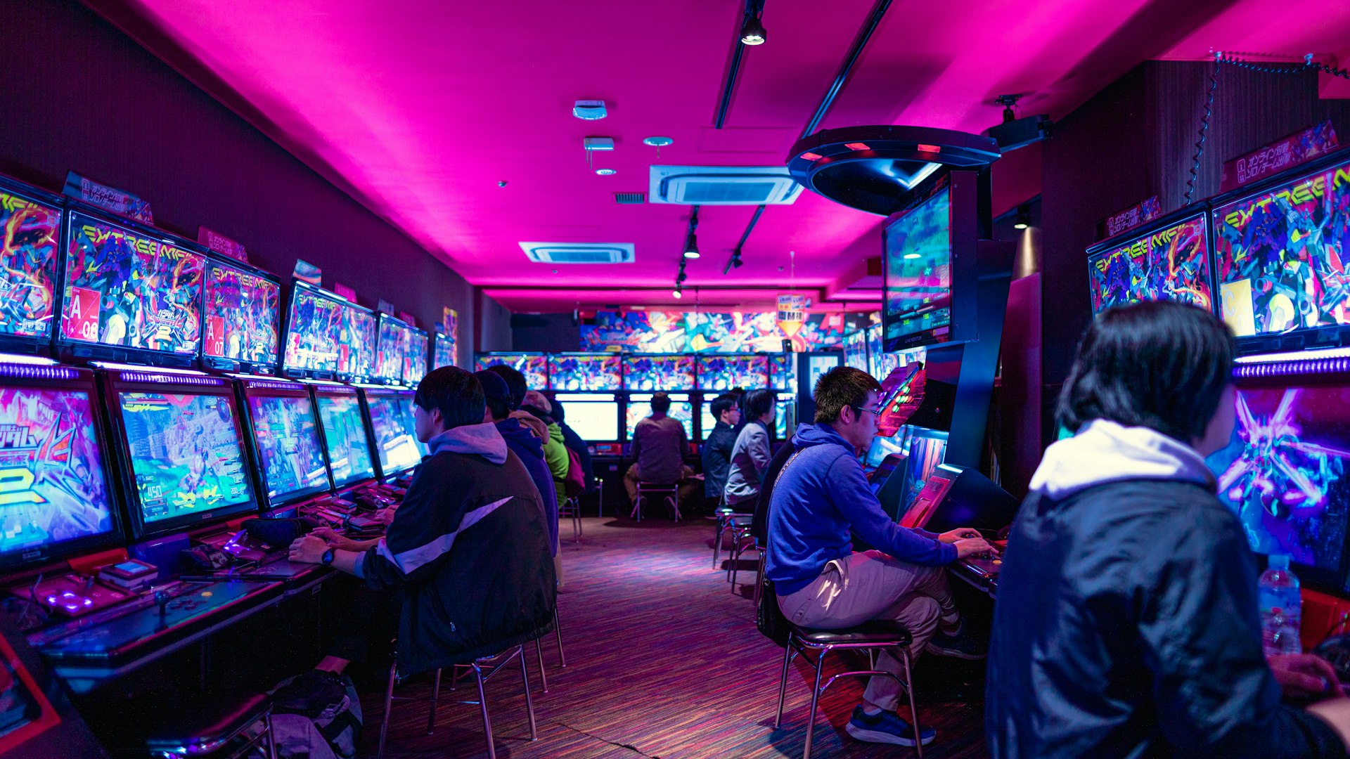 Rogue Battle Kingdom gaming lounge floor